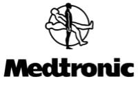 medtronic logo black and white